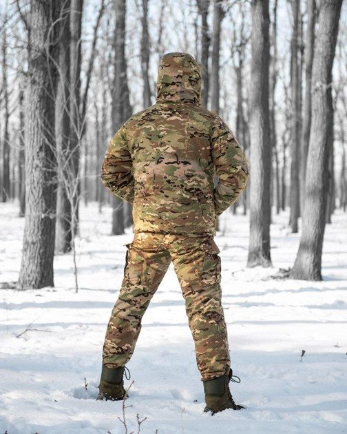 Тактический зимний военный костюм Squad ( Куртка + Штаны ), Камуфляж: Мультикам, Размер: M - изображение 2