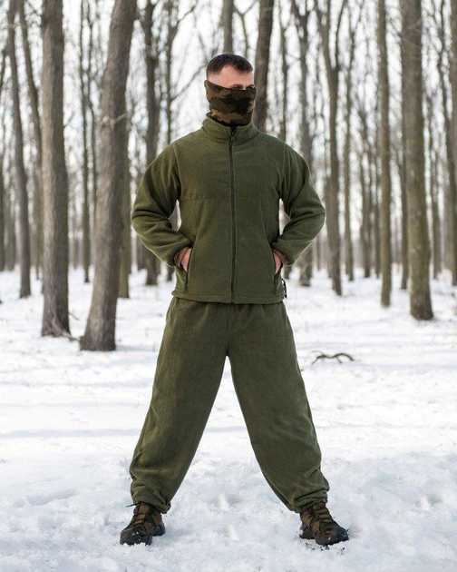 Тактический теплый зимний военный костюм Lader ( Куртка + Штаны ), Камуфляж: Мультикам, Размер: XXL - изображение 2