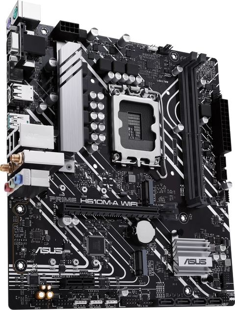 Материнская плата Asus Prime H610M-A WiFi - Фото 3 Материнская плата Asus Prime H610M-A WiFi - изображение 3