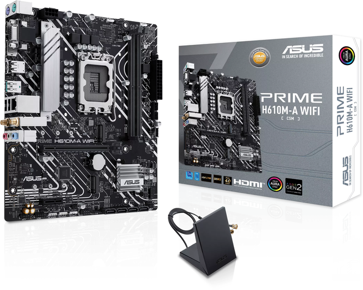 Материнская плата Asus Prime H610M-A WiFi - Фото 8 Материнская плата Asus Prime H610M-A WiFi - изображение 8
