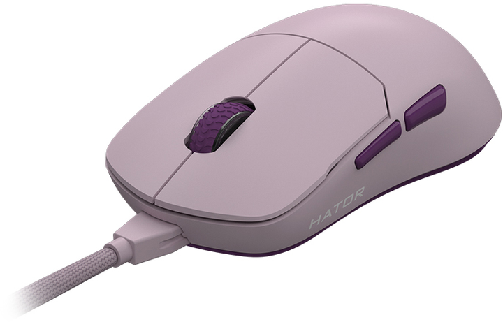 Мышка Hator Quasar Essential Lilac (HTM-403) USB - изображение 2