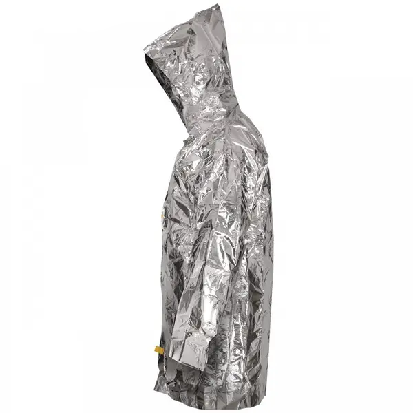 Пончо спасательное аварийное Mil-Tec Термостойкое One size Серебряное SURVIVAL PONCHO SILBER (16024700) - изображение 6