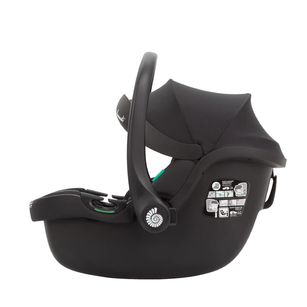Автокрісло для новонароджених Carrello Ammonite i-Size (зріст 40-87 см) CRL-8801 Absolute Black Чорний - зображення 3