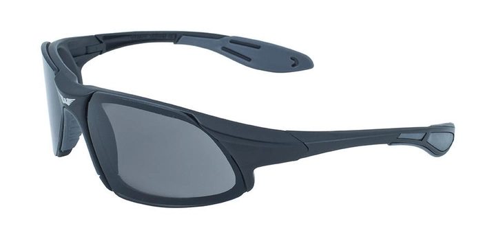 Открытыте защитные очки Global Vision CODE-8 (gray) серые - изображение 1