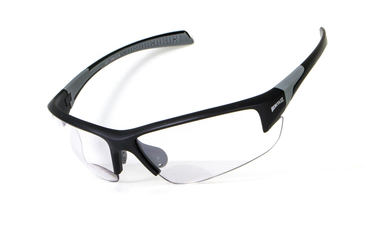 Біфокальні фотохромні захисні окуляри Global Vision Hercules-7 Photo. Bif. (+1.5) (clear) прозорі - зображення 2