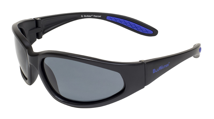 Поляризационные очки BluWater SAMSON-2 Polarized (gray) серые - изображение 1