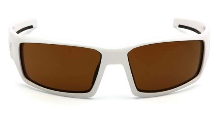 Відкриті захисні окуляри Venture Gear PAGOSA White (bronze) коричневі - зображення 2