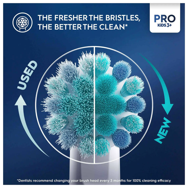 Електрична зубна щітка Oral-B Vitality Pro Kids 3+ Spider-Man (8006540772768) - зображення 3
