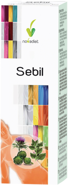 Натуральний екстракт Novadiet Sebil 30 мл (8425652550192) - зображення 1