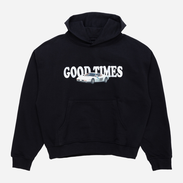 Bluza męska z kapturem 2005 Good Times Hoodie HO-GOOD-TIMES-BLACK XL Czarna (5904162568734) - obraz 1