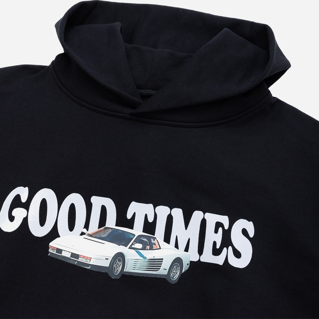 Bluza męska z kapturem 2005 Good Times Hoodie HO-GOOD-TIMES-BLACK XL Czarna (5904162568734) - obraz 3