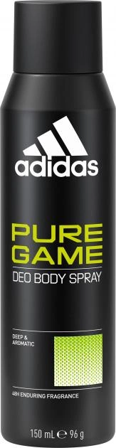 Dezodorant Adidas Pure Game Deep & Aromatic w sprayu dla mężczyzn 150 ml (3616303440916) - obraz 1