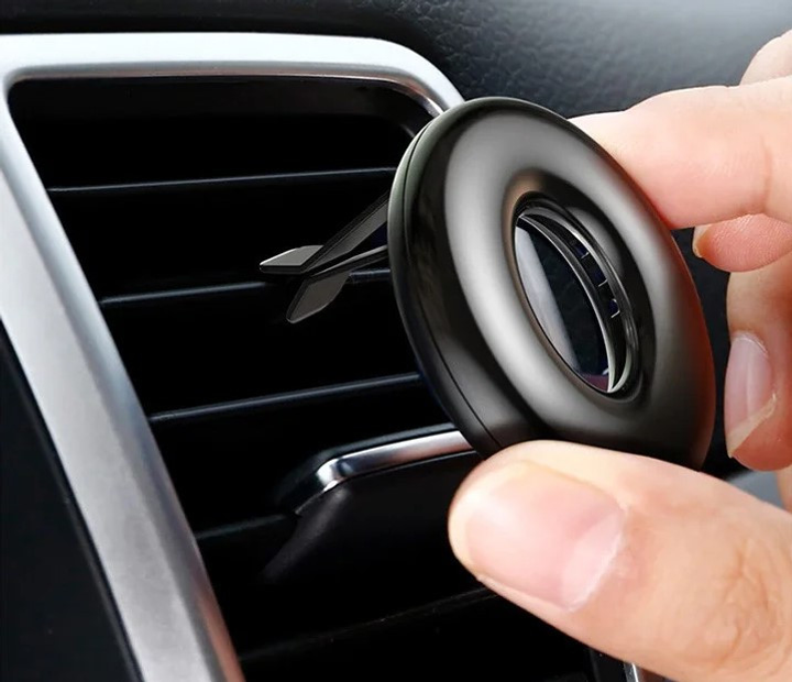 Ароматизатор Baseus Circle Vehicle Fragrance Black (SUXUN-QQ01) – фото ...
