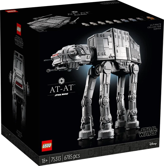 Zestaw klocków Lego Star Wars AT-AT 6785 części (75313) - obraz 1