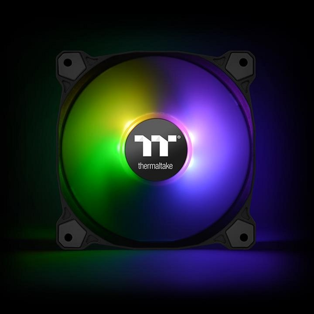 Zestaw wentylatorów Thermaltake Pure Plus 14 RGB TT Premium Edition (zestaw 3 wentylatorów) Black (CL-F064-PL14SW-A) - obraz 6