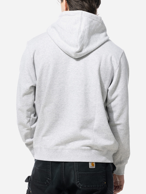 Худі чоловіче Gramicci One Point Hooded Sweatshirt "Ash Heather" G303-FT-ASH-HEATHER XL Сіре (195612390899) - зображення 2