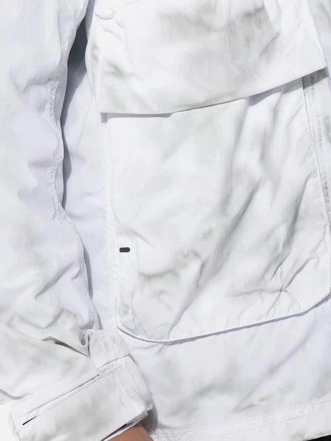 Kurtka wiatrówka męska sportowa Nike Sportswear Tech Pack Woven Hooded Jacket "Light Silver" DX0217-034 M Szara (196156939322) - obraz 5