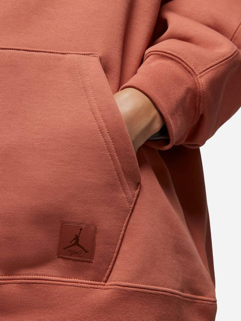 Bluza damska z kapturem Nike Jordan Flight Fleece Pullover Hoodie Wmns "Sky J Orange" FB5110-810 M Pomarańczowa (196607023815) - obraz 3
