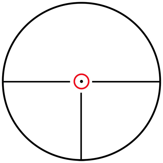 Прицел Konus KonusPRO M-30 1-4x24 Circle Dot IR (7184) - изображение 4