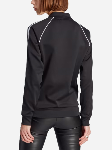 Спортивна кофта жіноча Adidas Adicolor Classic Track Top W "Black" IK4034 L Чорна (4066761233701) - зображення 2