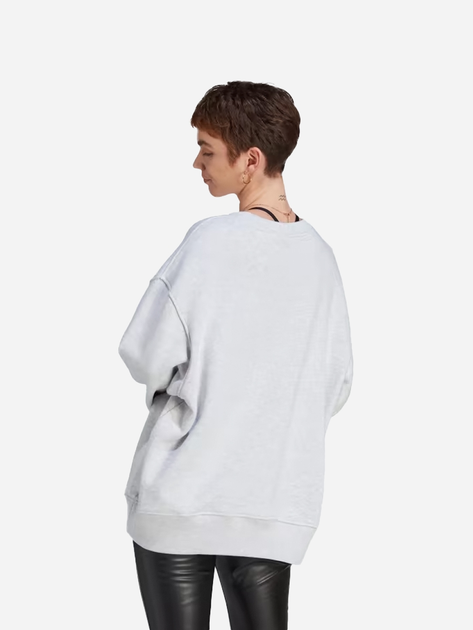 Bluza damska bez kaptura oversize Adidas Premium Essentials Made To Be Remade Sweatshirt W "Grey" IL0827 S-M Szara (4066763092580) - obraz 2