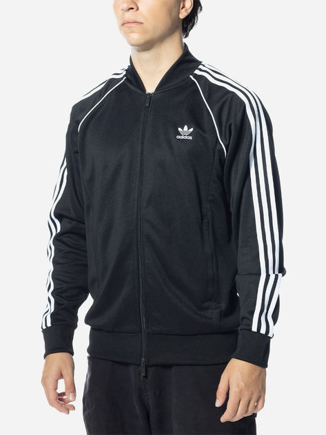 Sportowa bluza męska Adidas Adicolor Classics SST Track Top "Black White" IM4545 M Czarna (4066761462262) - obraz 1