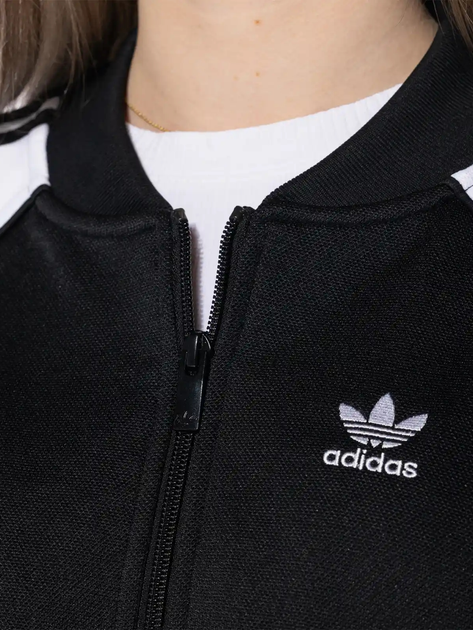 Спортивна кофта жіноча adidas Originals Adicolor Classics SST Track Jacket W IK4026 S Чорна (4066761367772) - зображення 3
