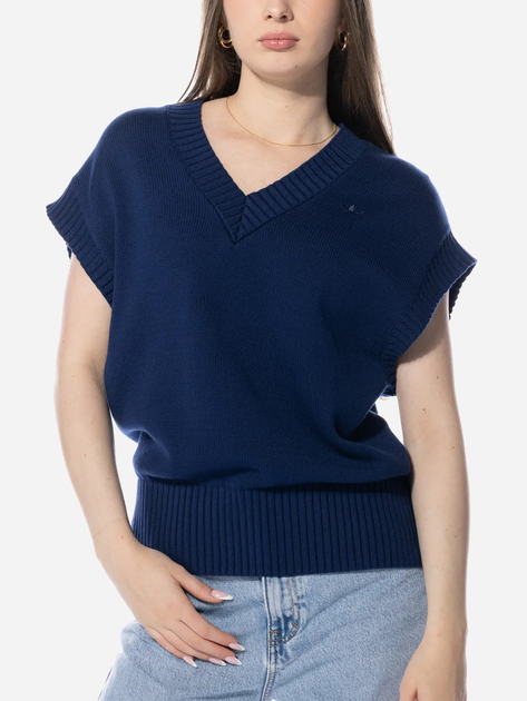 Жилет жіночий Adidas Premium Essentials Knit Oversized Vest W "Dark Blue" II8042 XS Темно-синій (4066763110871) - зображення 1