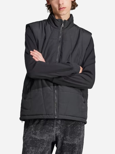 Теплий жилет чоловічий Adidas Adventure Thin Padded Vest "Black" IJ0708 L Чорний (4066761081975) - зображення 1