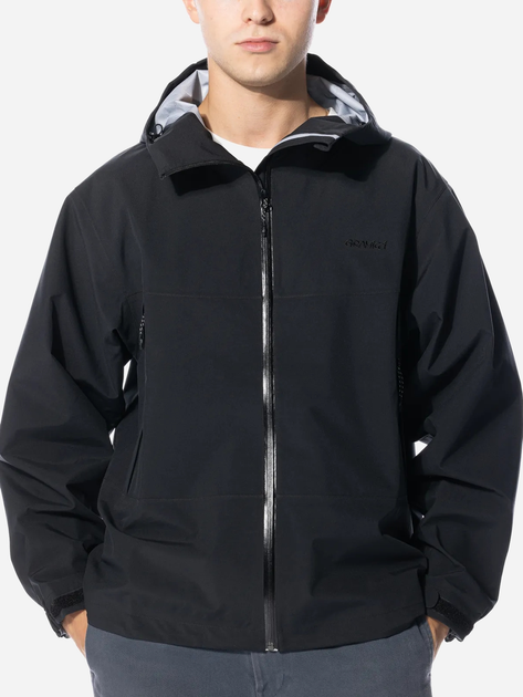 Kurtka wiatrówka męska Gramicci Waterproof Hooded Jacket "Black" G3FU-J038-BLACK L Czarna (195612539793) - obraz 1