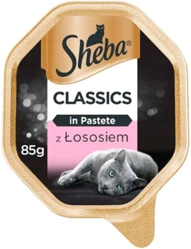 Вологий корм для котів Sheba Classics з лососем 85 г (5900951289996) - зображення 1