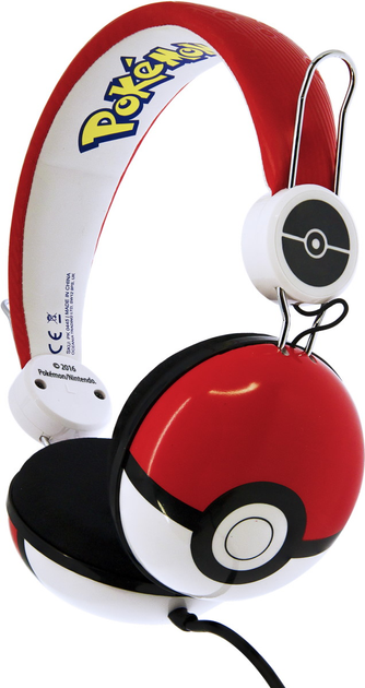 Słuchawki OTL Pokemon Pokeball Multicolor (5055371619271) - obraz 1
