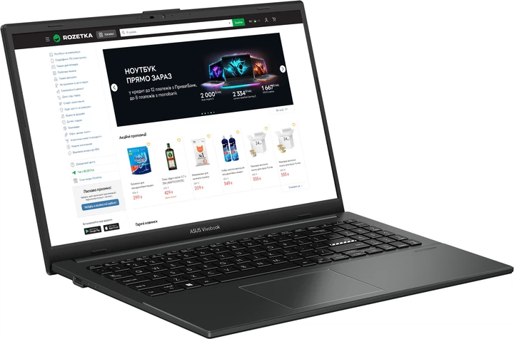 Ноутбук ASUS Vivobook Go 15 E1504FA-BQ886 (90NB0ZR2-M01F60) Mixed