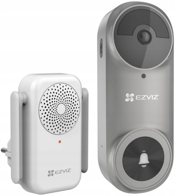 Dzwonek bezprzewodowy EZVIZ DB2 z kamerą i WiFi (6941545611952) - obraz 2
