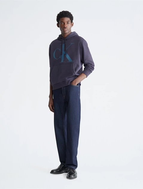 Худи мужской Calvin Klein Jeans кофта L , синяя - Фото 4 Худи мужской Calvin Klein Jeans кофта L , синяя - изображение 4