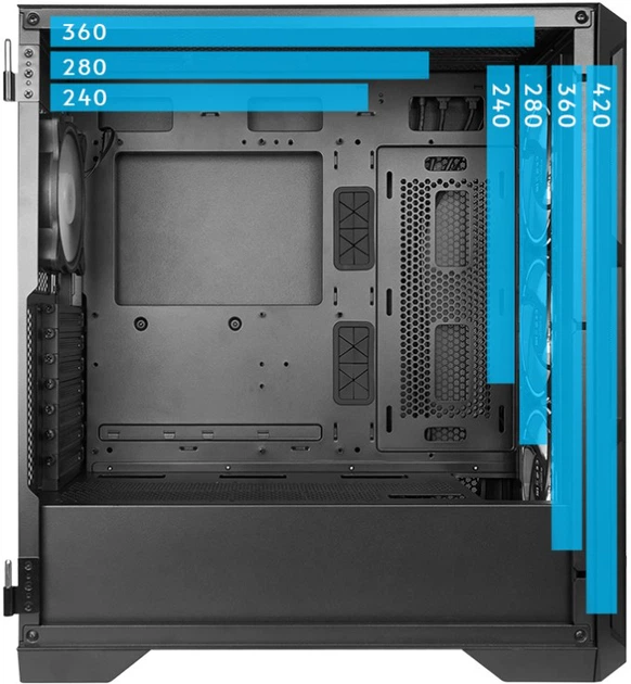 Obudowa Chieftec Apex Air Black (GA-01B-M-OP) - obraz 10