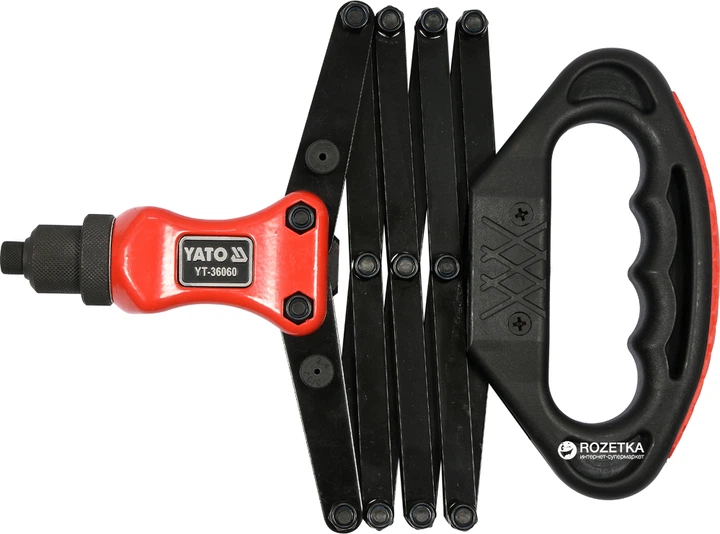 Заклепник YATO гармошка 280-810 мм YT-36060 (5906083008269) - зображення 3