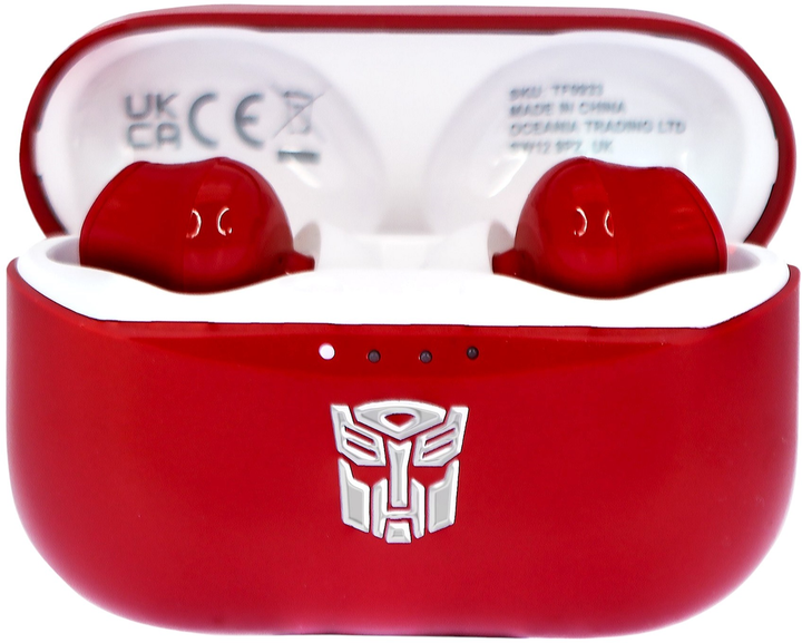Навушники OTL Transformers Autobot TWS Red (5055371624794) - зображення 3