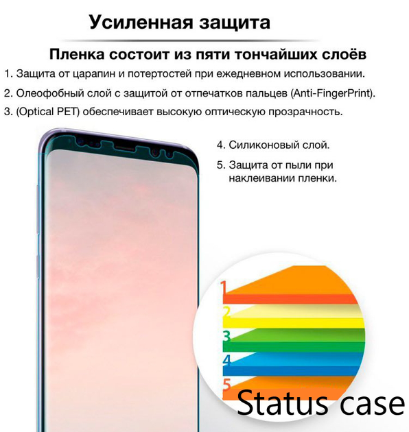 Захисна плівка StatusSKIN Standart на екран Xiaomi Redmi Note 8T - Фото 3 Захисна плівка StatusSKIN Standart на екран Xiaomi Redmi Note 8T - зображення 3