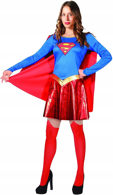 Kostium damski Ciao Supergirl superbohater rozmiar M (8026196971438) - obraz 1