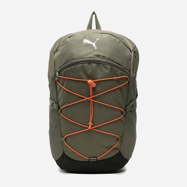 Рюкзак чоловічий спортивний тканинний 21л вміщує формат А4 Puma Plus PRO Backpack 7952104 Зелений (4065452954888) - зображення 1