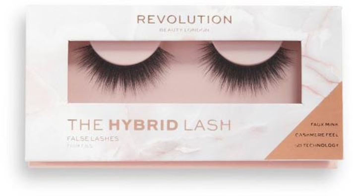 Штучні вії Makeup Revolution The Glam Lash False Eyelashes 5D пара на смужці (5057566376716) - зображення 1