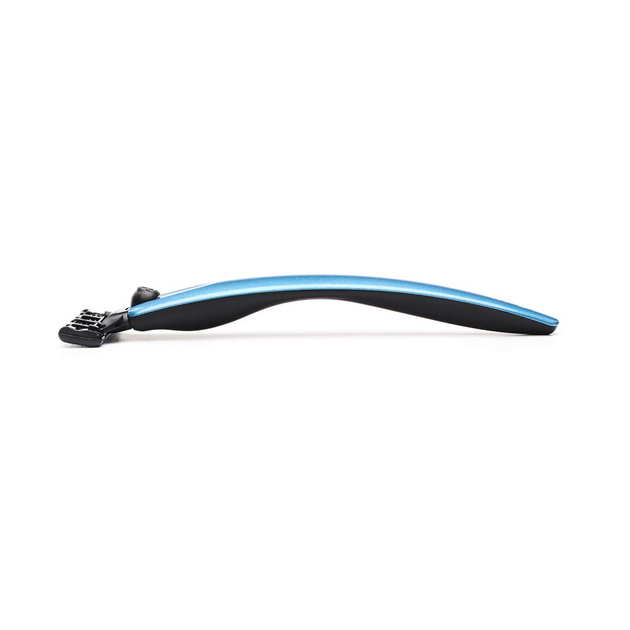 Бритва Bolin Webb R1-S Ferrara Mach3 Razor Blue в подарунковій коробці 1 станок 1 картридж - зображення 5