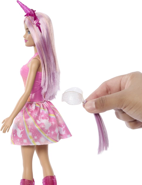 Lalka Barbie Dreamtopia Jednorożec z długimi różowymi włosami (0194735183623) - obraz 2