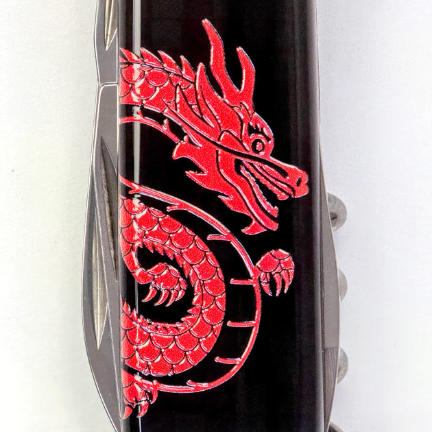 Складной нож Victorinox SPARTAN ZODIAC Красный дракон 1.3603.3.Z3361u - изображение 2