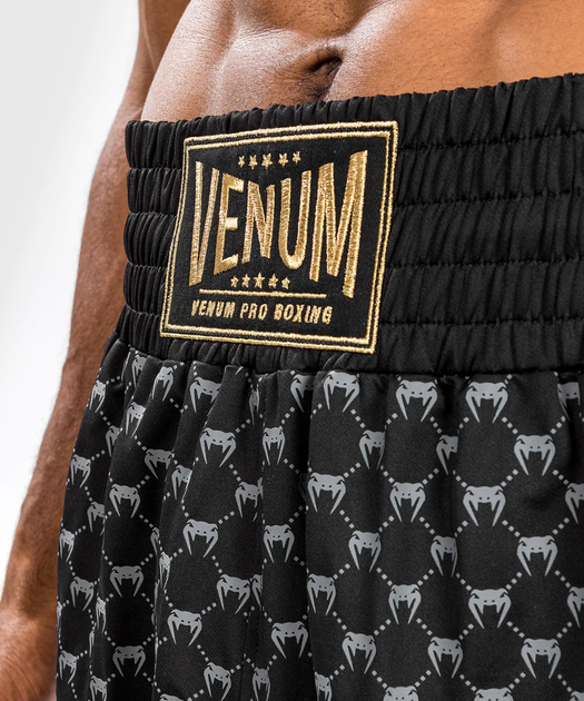 Боксерські шорти Venum Monogram Boxing Short - Black (VENUM-04484-001-XXL) - зображення 4