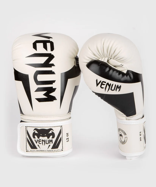 Боксерские перчатки Venum Elite Boxing Gloves - White/Black (VENUM-0984-210-16oz) - Фото 1 Боксерские перчатки Venum Elite Boxing Gloves - White/Black (VENUM-0984-210-16oz) - изображение 1