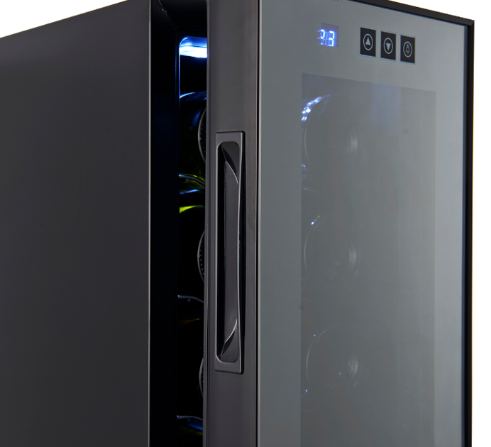 Холодильник для вина Adler AD 8083 винна шафа 33 л 50W Black - зображення 3