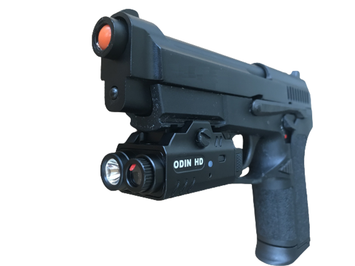 Ліхтарик з відеокамерою HD X-GUN ODIN HD із кріпленням на Picatinny - зображення 2