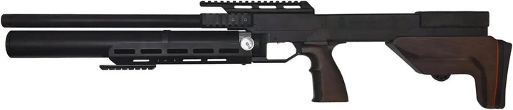 Гвинтівка пневматична ZBROIA PCP Sapsan TAC кал. 4,5 мм. 550/300. Коричневий + насос Borner - зображення 1